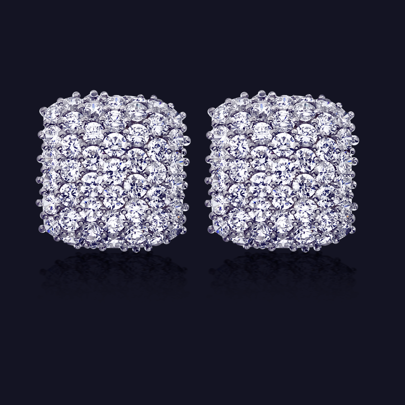 Platinum Diamond Earrings