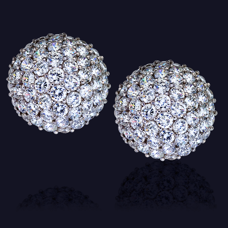 Platinum Diamond Earrings