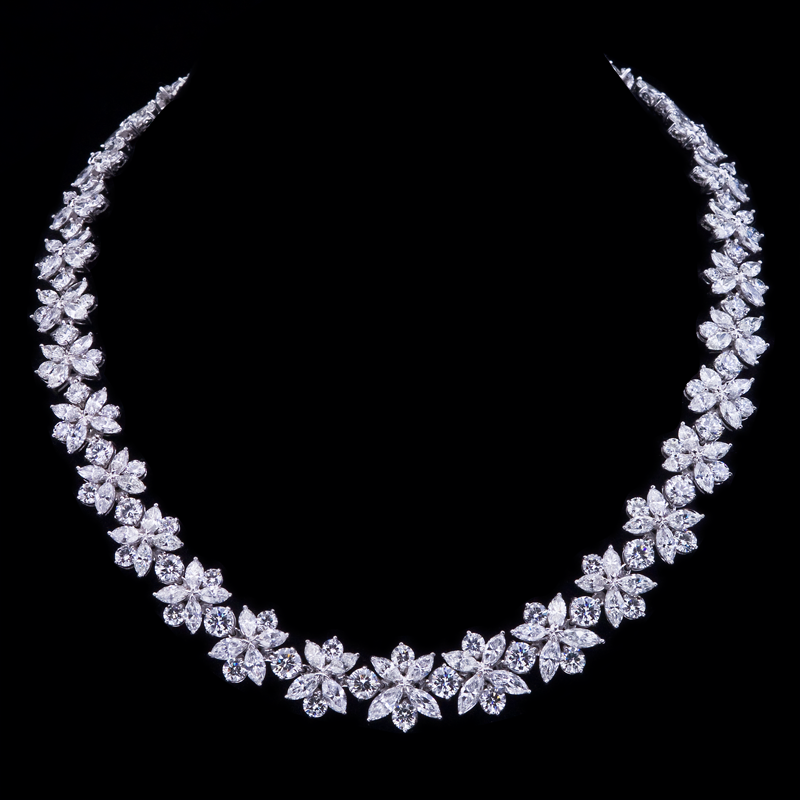 Platinum Diamond Necklace