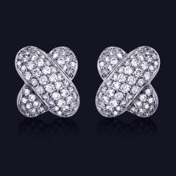 Platinum Diamond Earrings