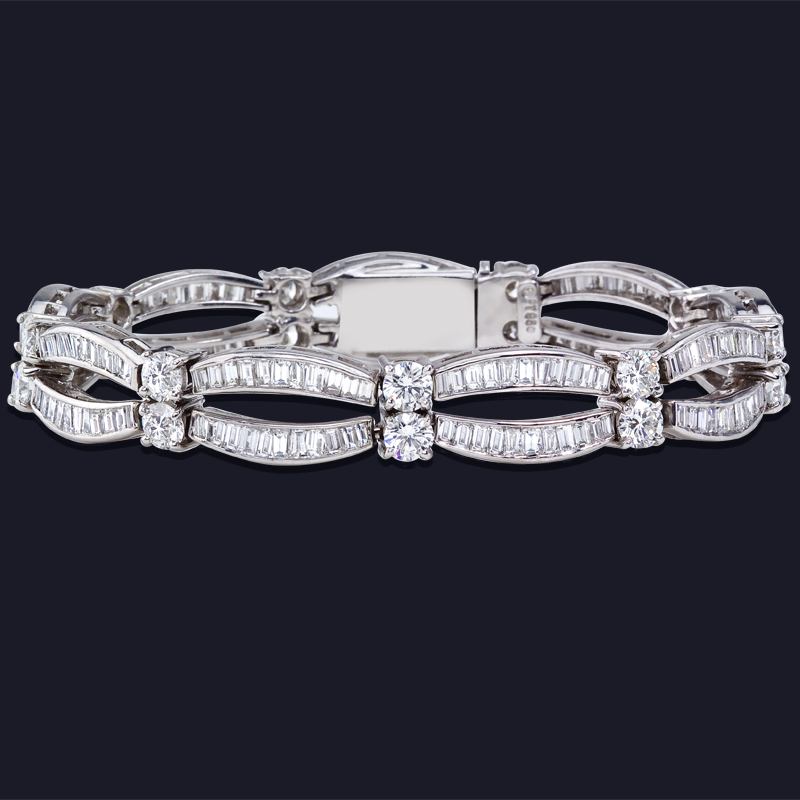 Platinum Diamond Bracelet