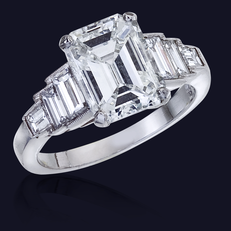 Platinum Diamond Ring