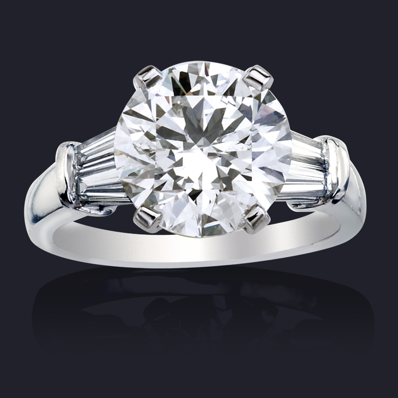 Platinum Diamond Ring