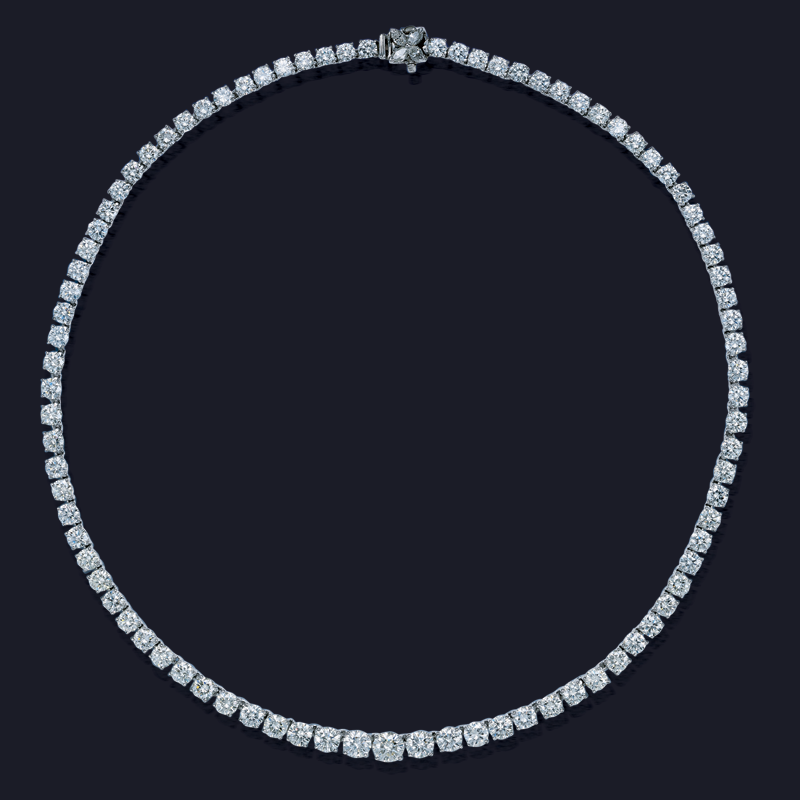 Platinum Diamond Necklace