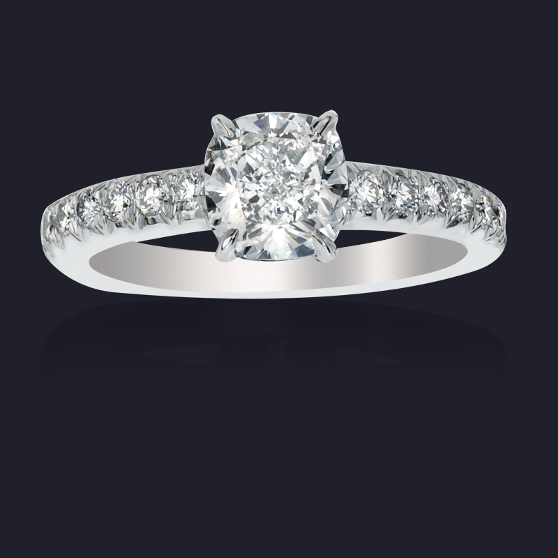 Platinum Diamond Ring