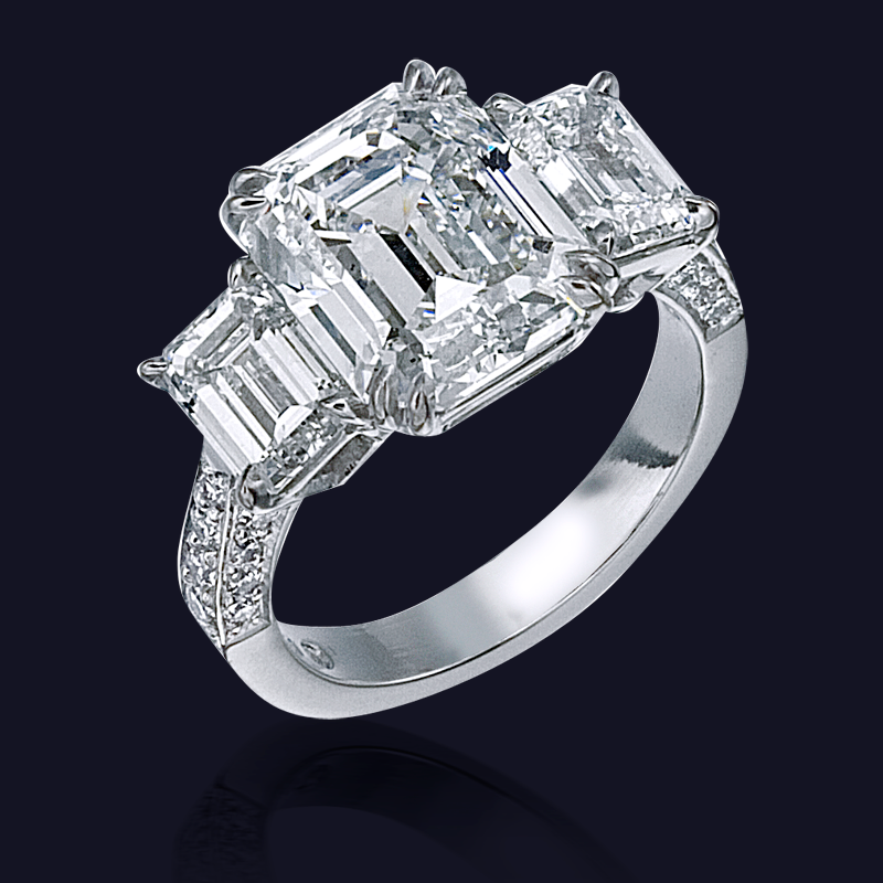 Platinum Diamond Ring