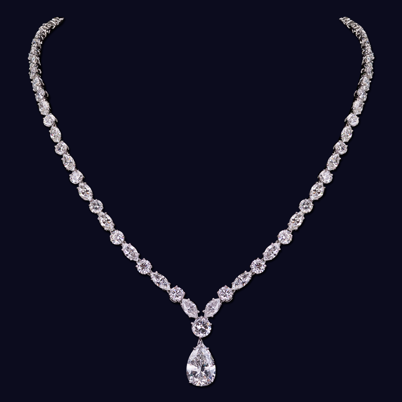 Platinum Diamond Necklace