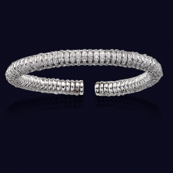 18K White Gold Diamond Bracelet