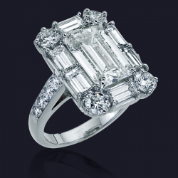 Platinum Diamond Ring