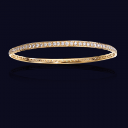 18K Yellow Gold Diamond Bracelet