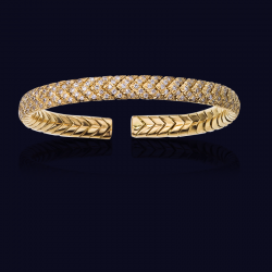 18K Yellow Gold Diamond Bracelet