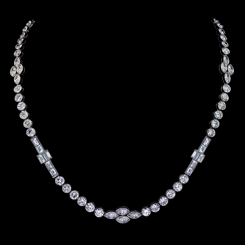 Platinum Diamond Necklace