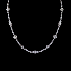 Platinum Diamond Necklace