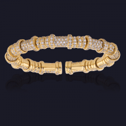 18K Yellow Gold Diamond Bracelet