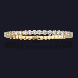 18K Yellow Gold Diamond Bracelet