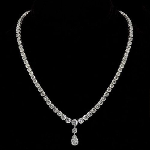 Platinum Diamond Necklace